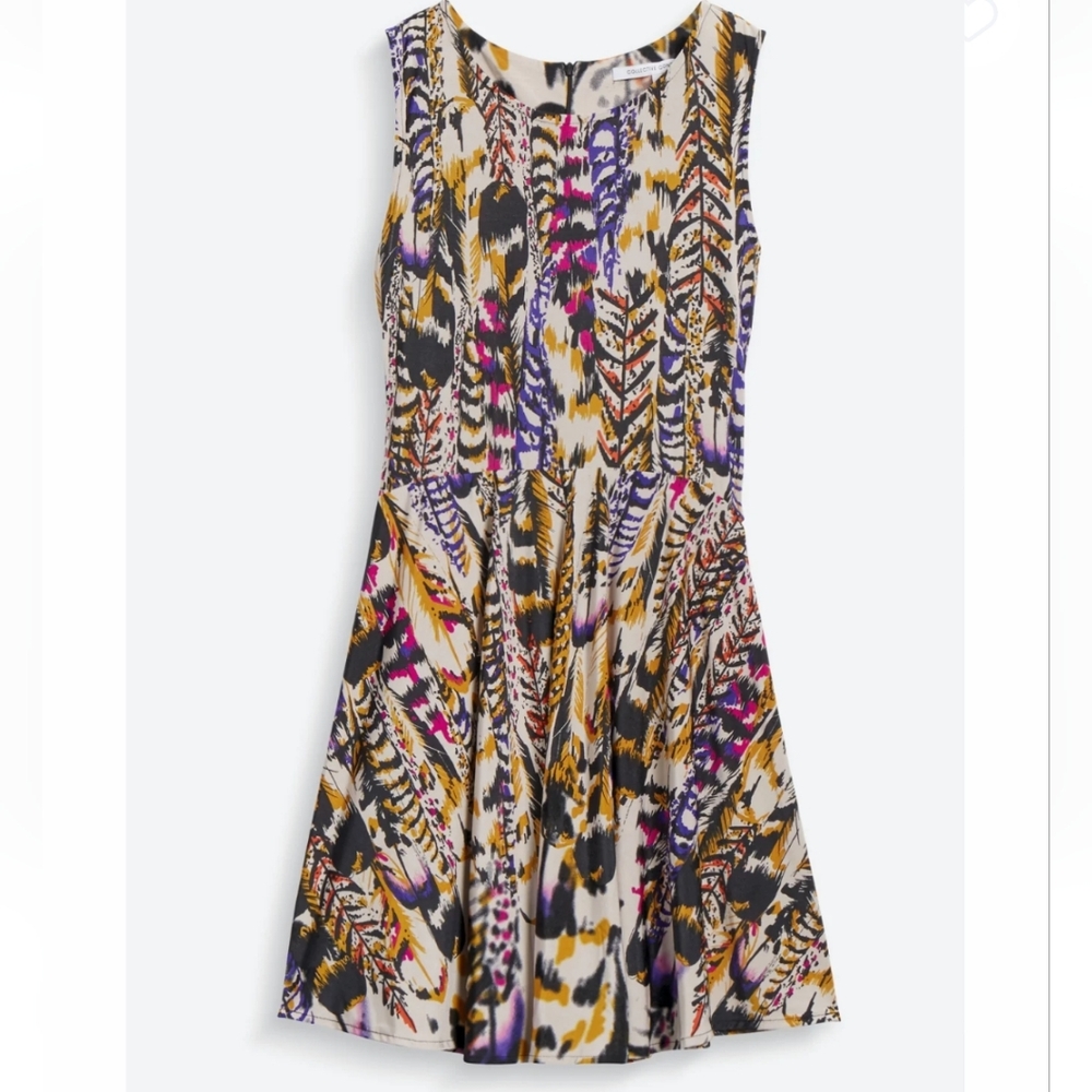 Multicolor Sleeveless Dress
